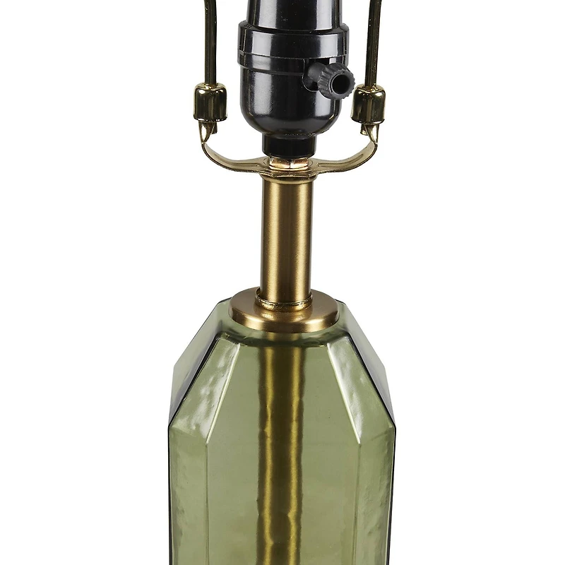 510 Design 26.5" Zirconia Faceted Glass Table Lamp