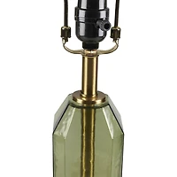 510 Design 26.5" Zirconia Faceted Glass Table Lamp