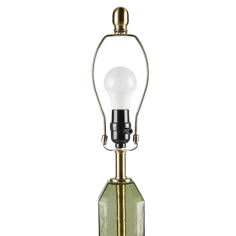 510 Design 26.5" Zirconia Faceted Glass Table Lamp