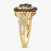 Le Vian® Ring featuring 3/4 CT. Chocolate Diamonds® 1 3/8 Nude Diamonds™ set 14K Strawberry or Honey Gold®
