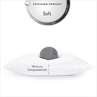 Martha Stewart Gel-Alternative Soft Cloud Support Pillow