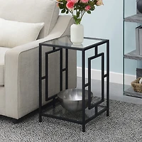 Convenience Concepts Town Square Metal End Table