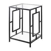 Convenience Concepts Town Square Metal End Table