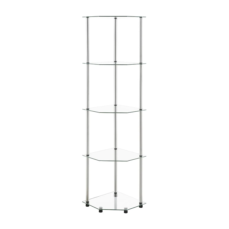Convenience Concepts Desing2go 4-Shelf Standard Bookshelf