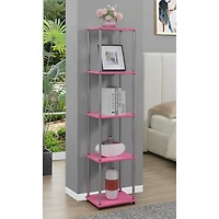 Convenience Concepts Desing2go 4-Shelf Standard Bookshelf