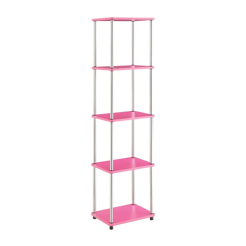 Convenience Concepts Desing2go 4-Shelf Standard Bookshelf