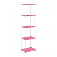 Convenience Concepts Desing2go 4-Shelf Standard Bookshelf