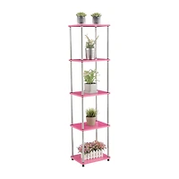 Convenience Concepts Desing2go 4-Shelf Standard Bookshelf