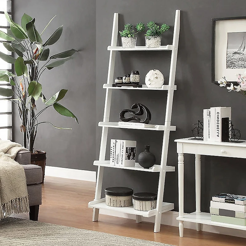 French Country Bookshelf Ladder