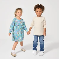 Okie Dokie Toddler & Little Boys Adjustable Waist Straight Leg Jean