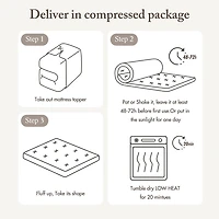 Madison Park Cloud Soft Plush Waterproof Quilted Mattress Pad