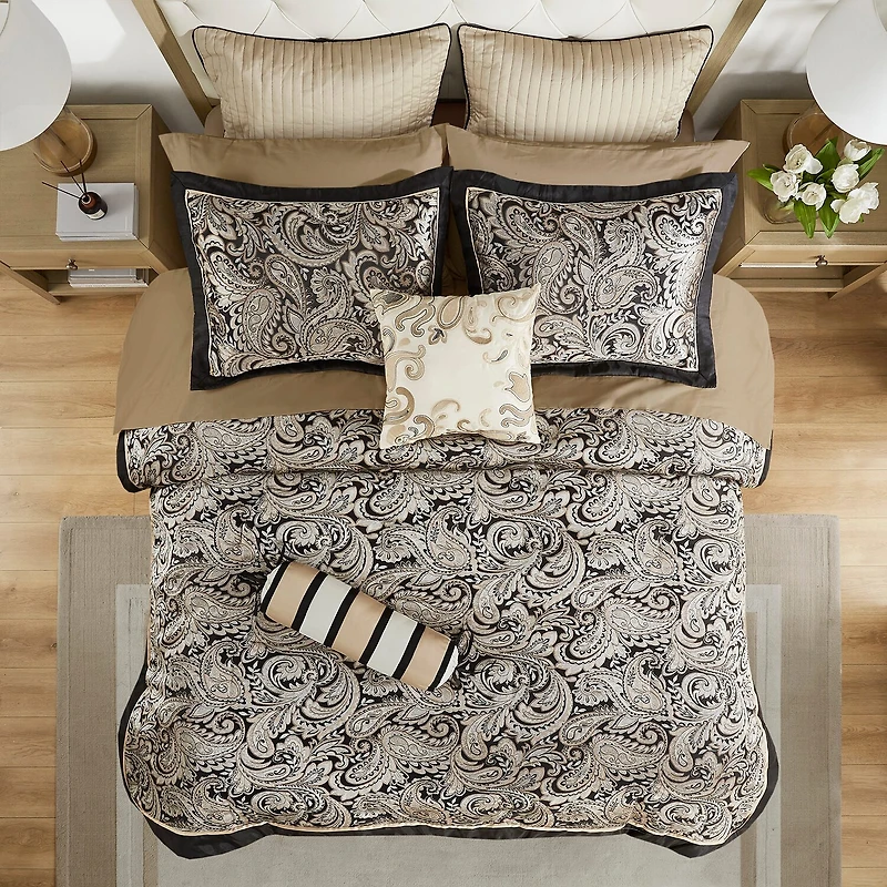 Madison Park Whitman 12-pc. Complete Bedding Set with Sheets