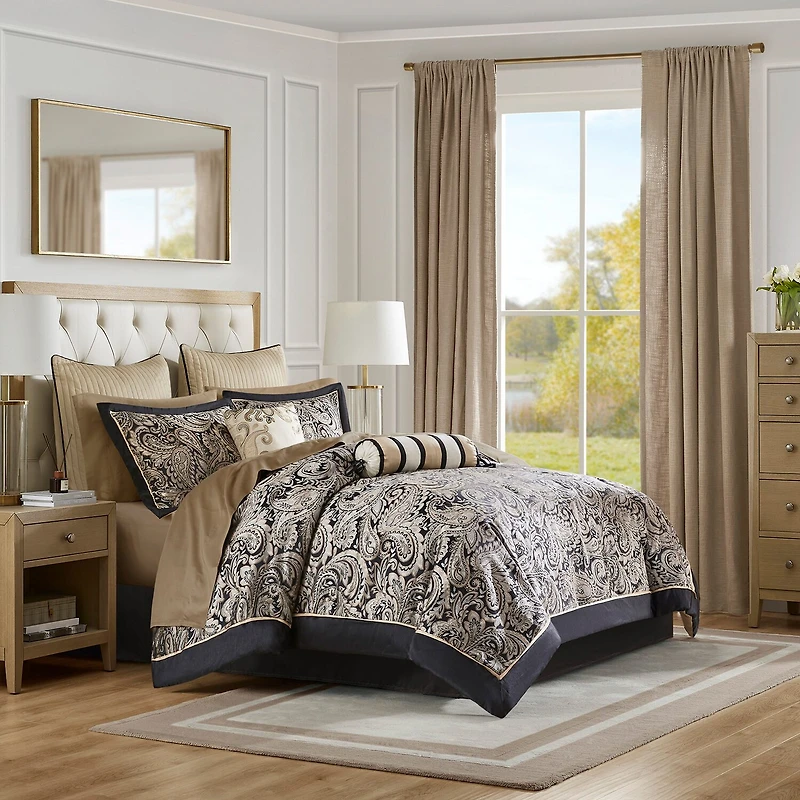 Madison Park Whitman 12-pc. Complete Bedding Set with Sheets