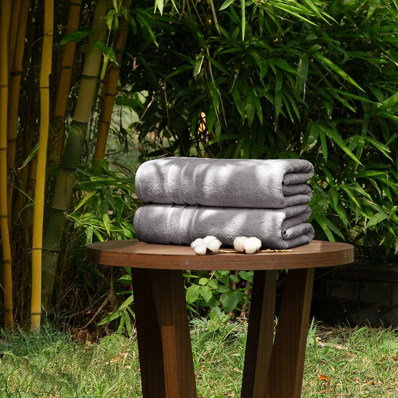 Trident Cotton And Viscose From Bamboo 2-pc. Bath Towel