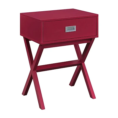 Convenience Concepts Designs2go Living Room Collection Storage 1-Drawer End Table