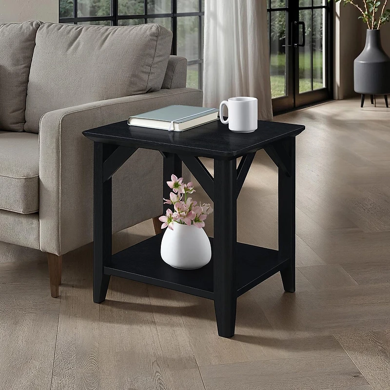 Convenience Concepts Winston Living Room Collection Storage Console Table