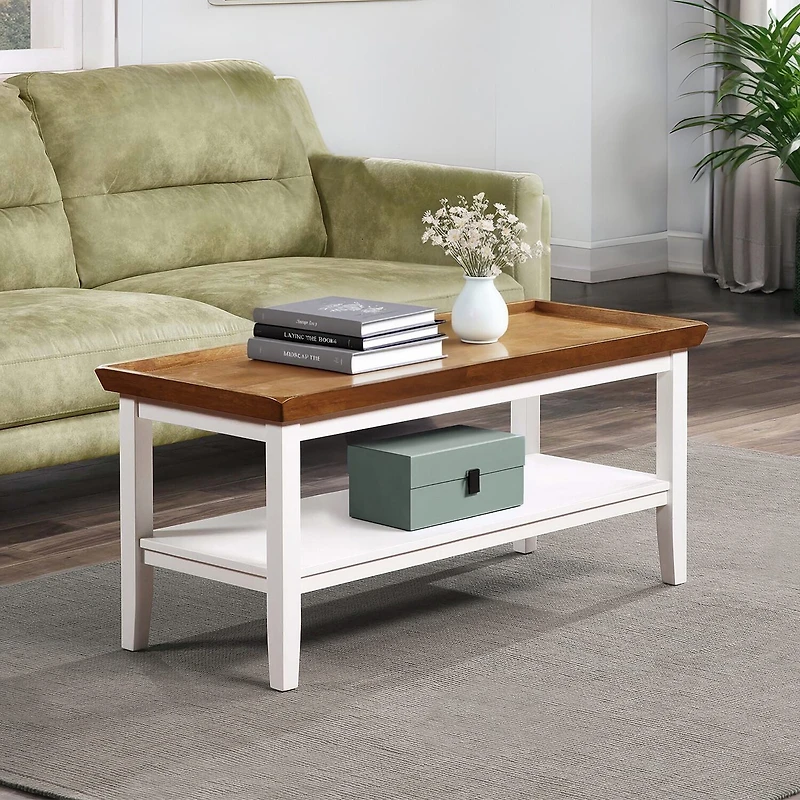 Convenience Concepts Ledgewood Living Room Collection Coffee Table