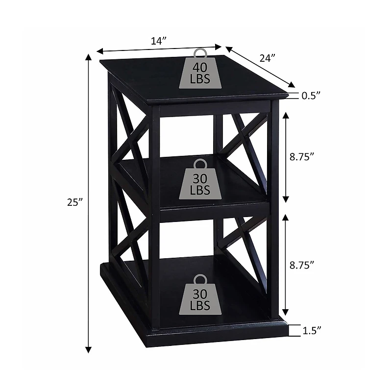 Convenience Concepts Coventry End Table