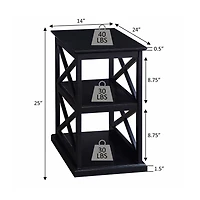 Convenience Concepts Coventry End Table