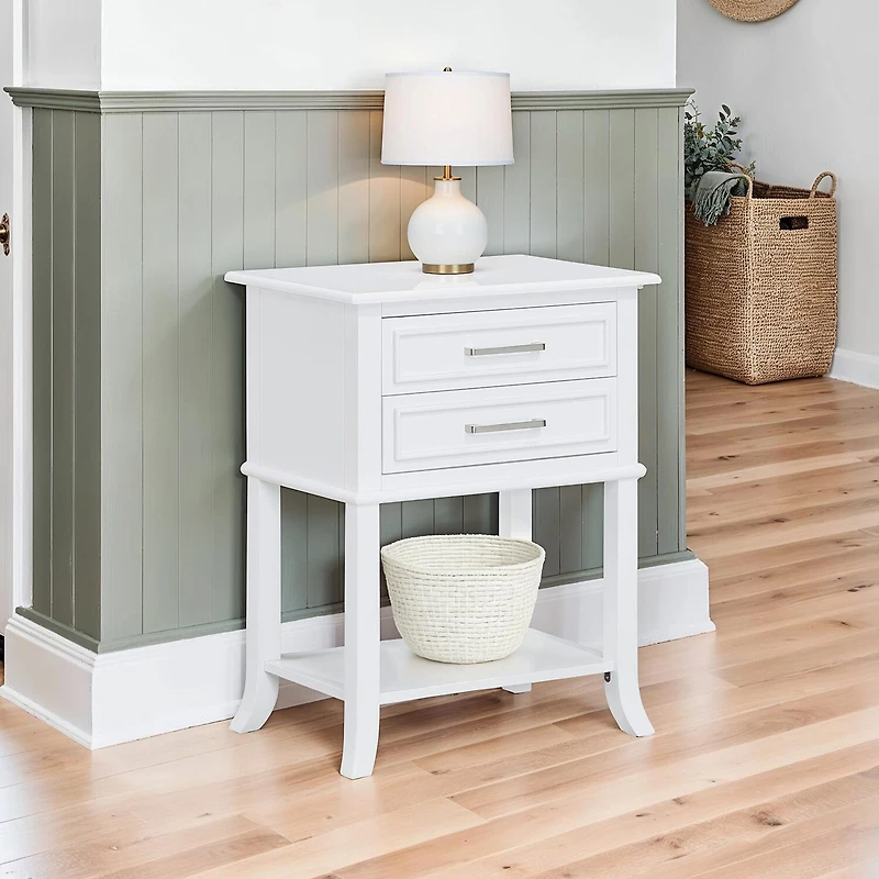 Convenience Concepts Sydney 2-Drawer End Table