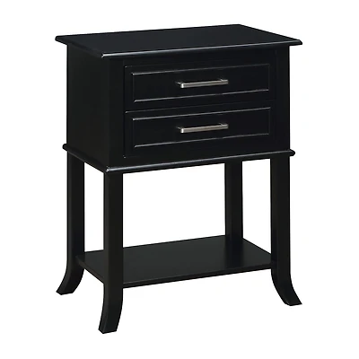 Convenience Concepts Sydney 2-Drawer End Table