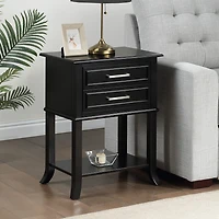 Convenience Concepts Sydney 2-Drawer End Table