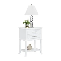Convenience Concepts Sydney 2-Drawer End Table