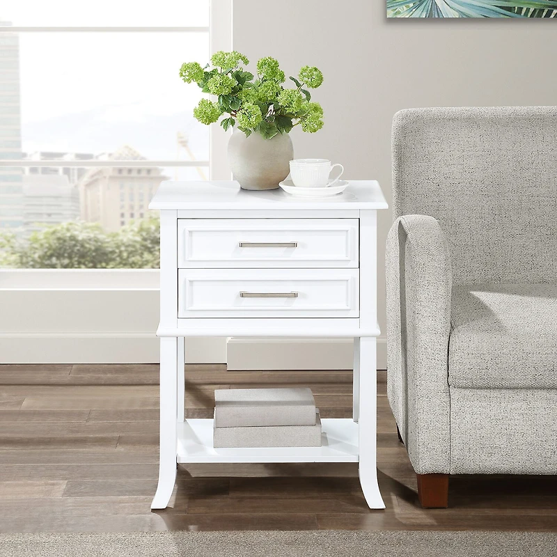 Convenience Concepts Sydney 2-Drawer End Table