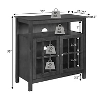 Big Sur Highboy TV Stand
