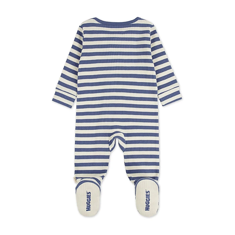 Huggies Baby Boys Striped Sleep and Play