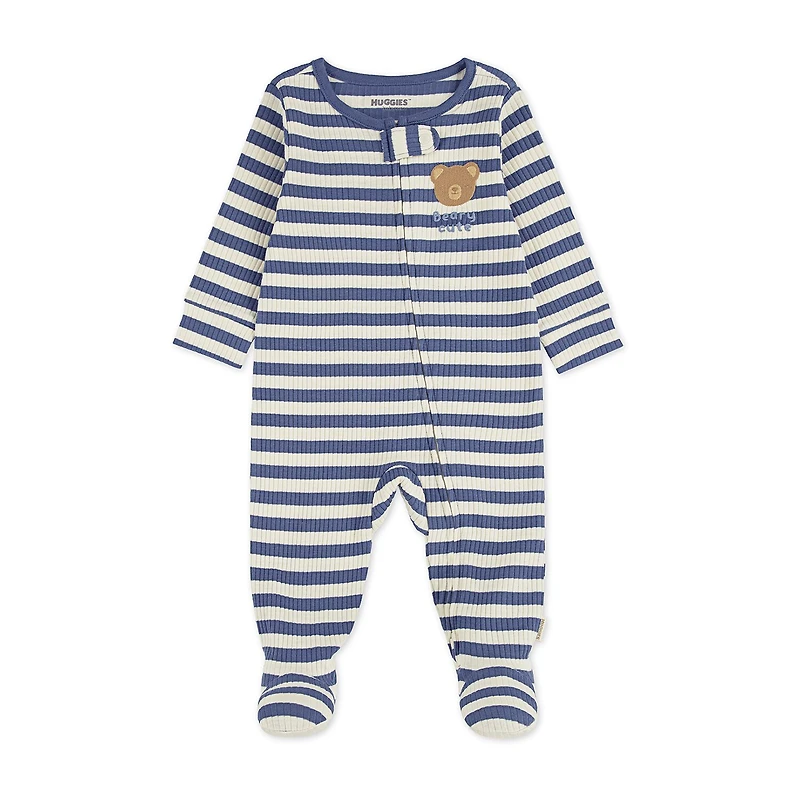Huggies Baby Boys Striped Sleep and Play