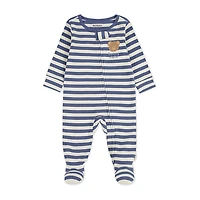 Huggies Baby Boys Striped Sleep and Play
