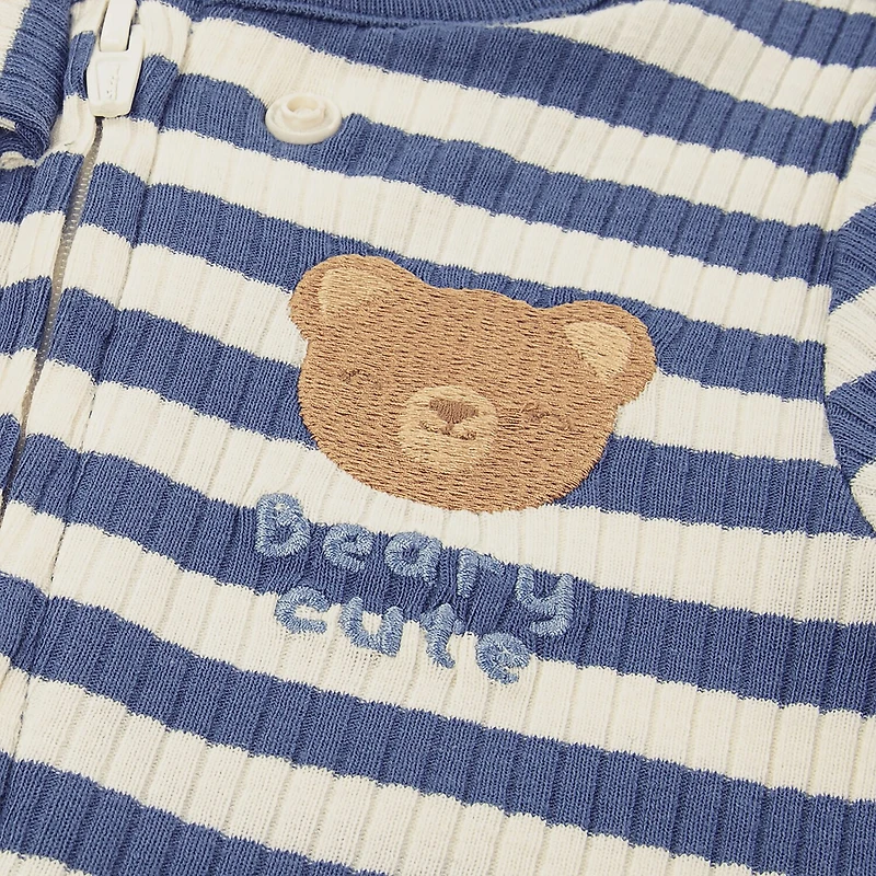 Huggies Baby Boys Striped Sleep and Play
