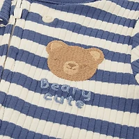 Huggies Baby Boys Striped Sleep and Play