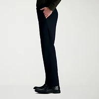 Haggar Wrinkle Free Performance Khaki Mens Straight Fit Flat Front Pant