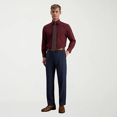 Haggar JMH Premium Stretch Mens Slim Fit Dress Flat Front Pant