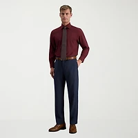 Haggar JMH Premium Stretch Mens Slim Fit Dress Flat Front Pant
