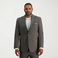 Haggar JMH Mens Classic Fit Plaid Suit Jacket