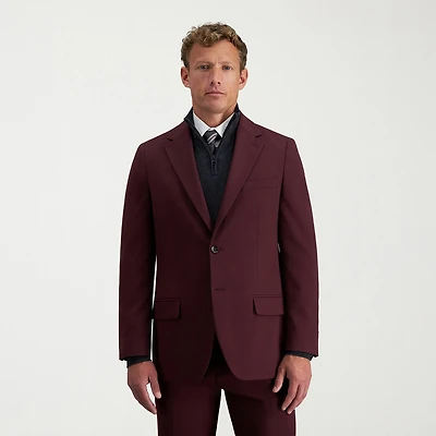 Haggar JMH Tailored Diamond Weave Mens Modern Fit Suit Jacket