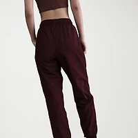 Nike Womens Drawstring Waist Lightweight Cinched Mid Rise Loose Fit Active Jogger Pant
