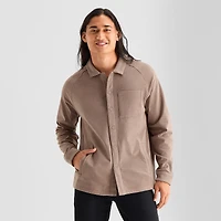 Stylus Raglan Knit Mens Shirt Jacket