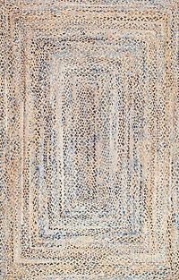 nuLoom Hand Braided Eliz Jute Rug