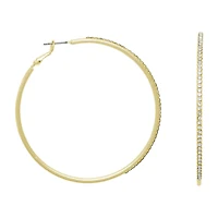 Mixit Womens 62mm Hypoallergenic Hoop Earrings