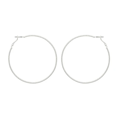 Mixit Womens 70mm Hypoallergenic Hoop Earrings