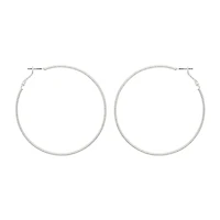 Mixit Womens 70mm Hypoallergenic Hoop Earrings