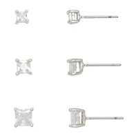 Mixit Womens 3 Pair Earring Set