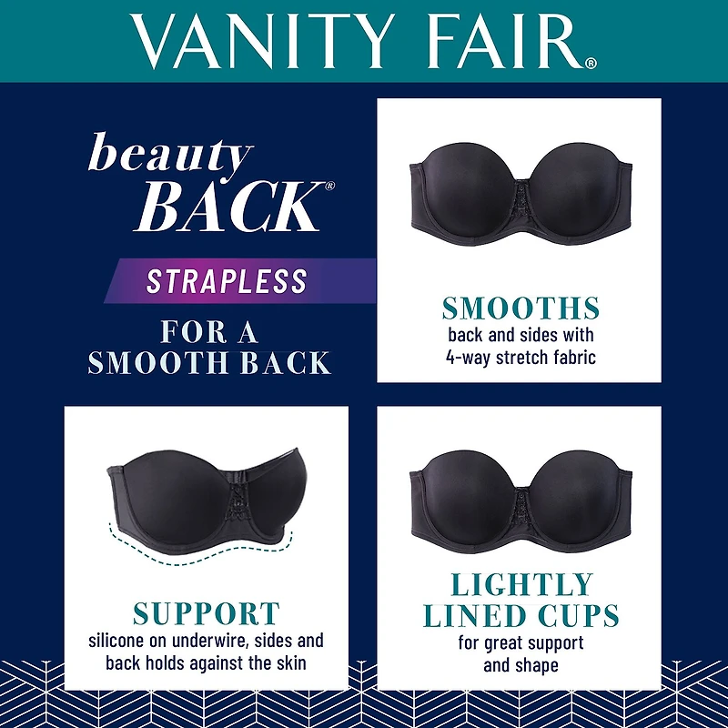 Vanity Fair® Beauty Back® Strapless Bra - 74380