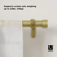 Umbra® Cappa 1" Adjustable Curtain Rod