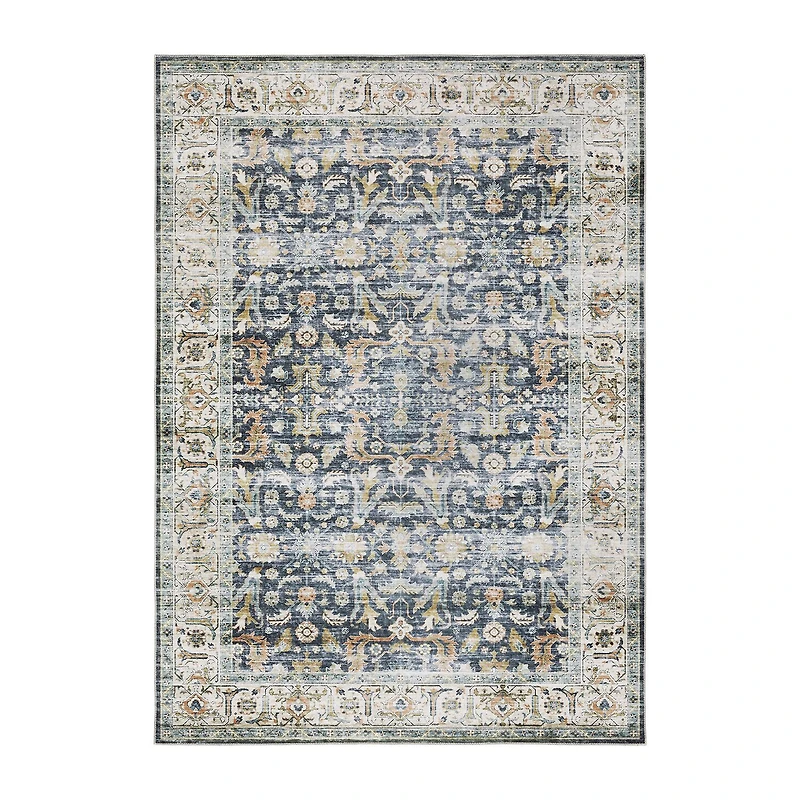Covington Home Chelsea Distressed Oriental Washable Indoor Rectangular Area Rug