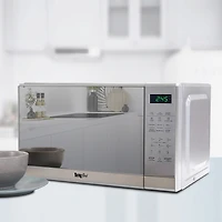 Total Chef Countertop Microwave Oven, 700W, 0.7 Cu Ft, Stainless Steel